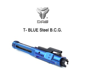 DAS COMPETITION STEEL BOLT CARRIER GROUP - T- Blue